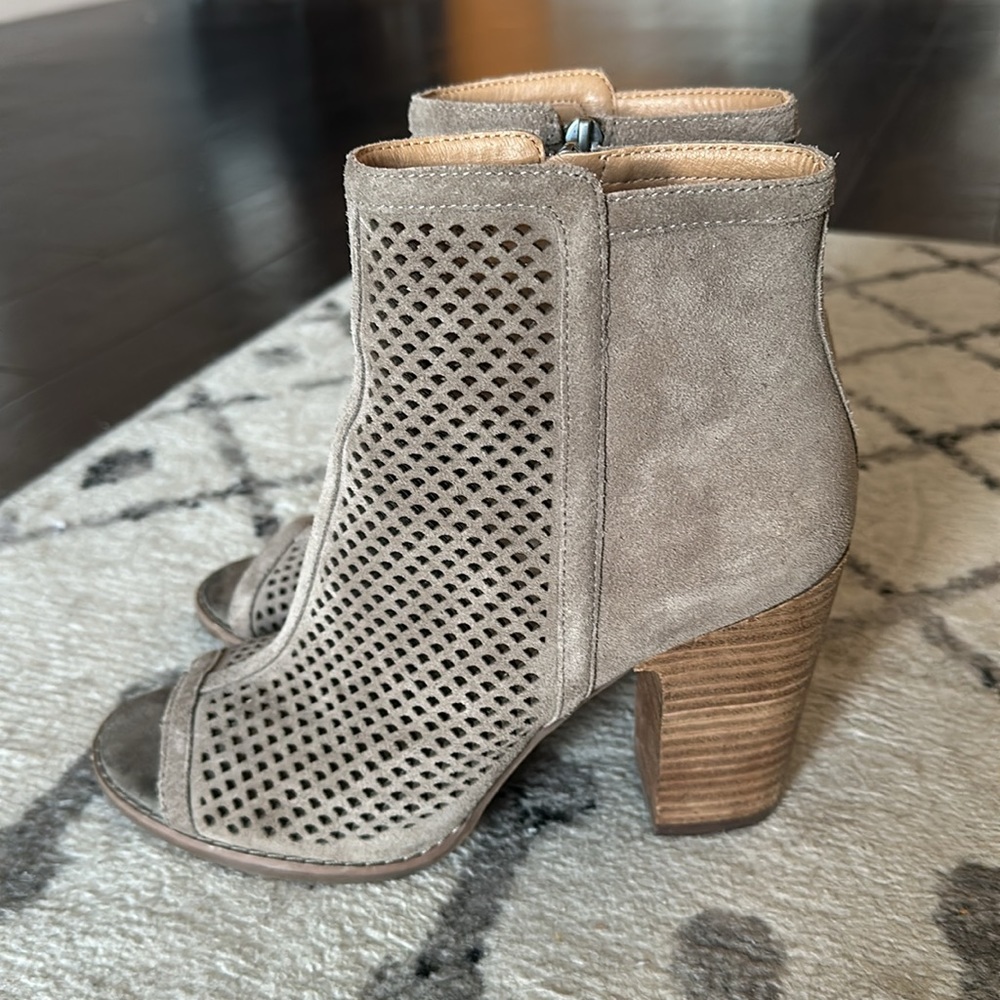 Lucky Brand Open Toe Bootie